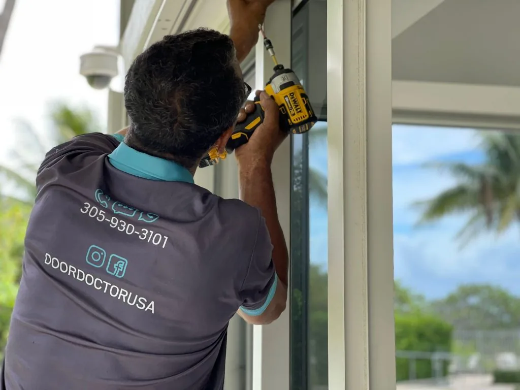 repair and installation of glass doors and windows